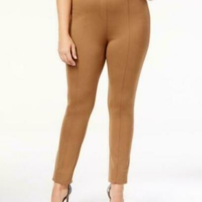 NEW Style & Co Women's Plus 22W Seamed Ponte Leggings New Tobacco NWT